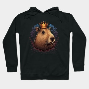 King Capybara Hoodie